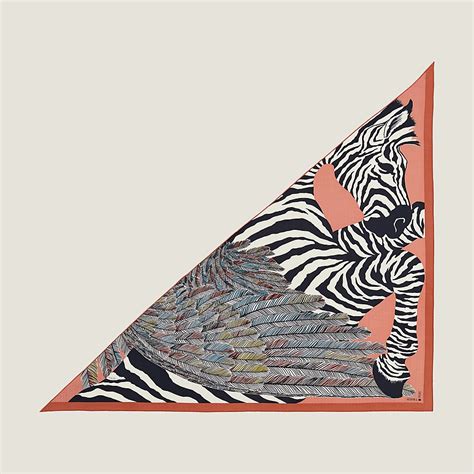 foulard hermes zebra pegasus|Zebra Pegasus giant triangle .